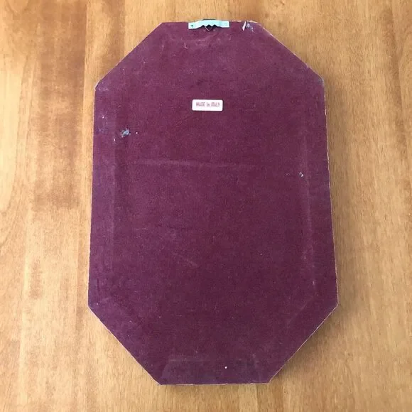 VINTAGE Miss Jane Bowles & Her Dog Joshua Reynolds Gold Framed Italy Italianate - Picture 5 of 8